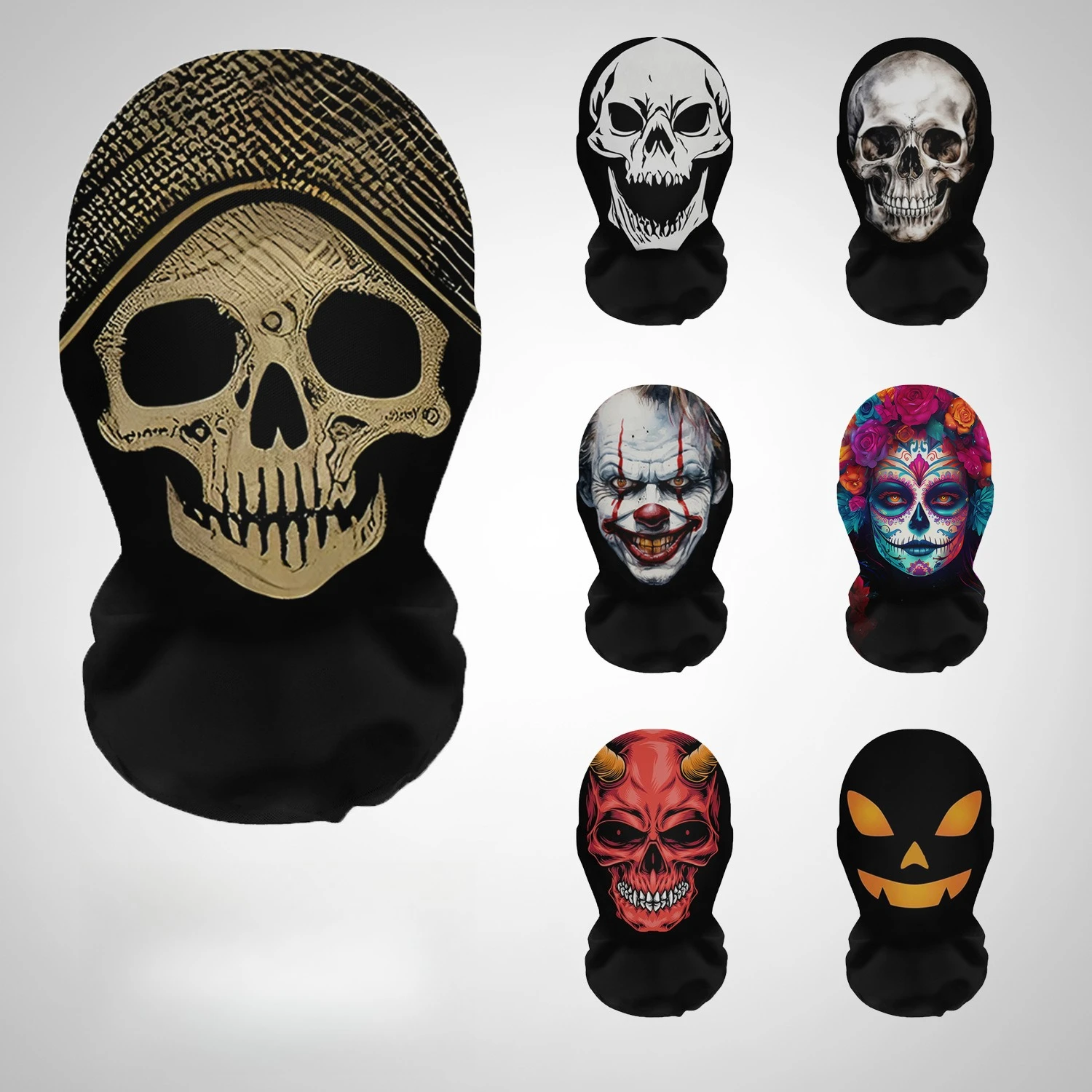 Free Cosplay Prop Patterns - Halloween Terror Maskers 3D Afdrukken Schedel