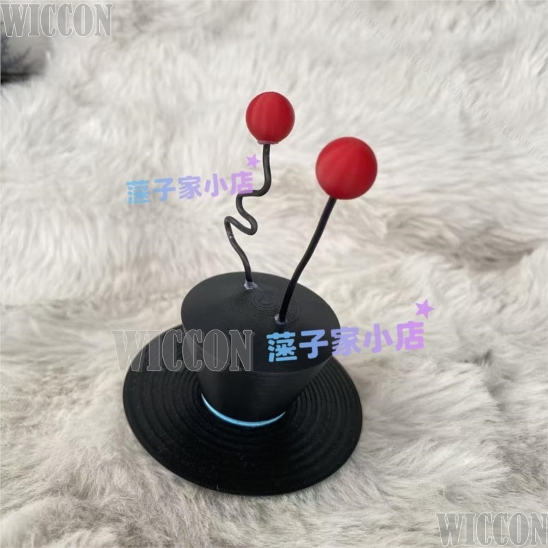Vox Zwarte Hoed Anime Hassbin  - Cosplay Prop 3D Print Settings recensie en prijs