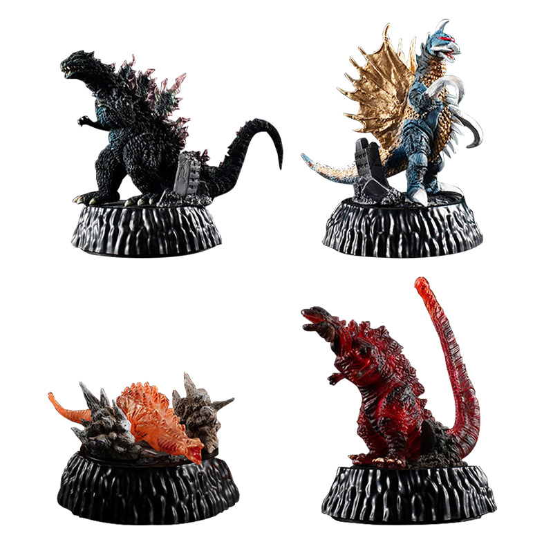 Bandai 4 STKS Gashapon Godzill - Kotobukiya Bishoujo recensie en prijs