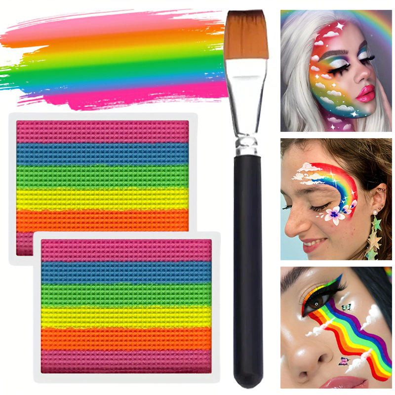 Regenboog gezichts- en lichaam - Cosplay Prop Paint recensie en prijs