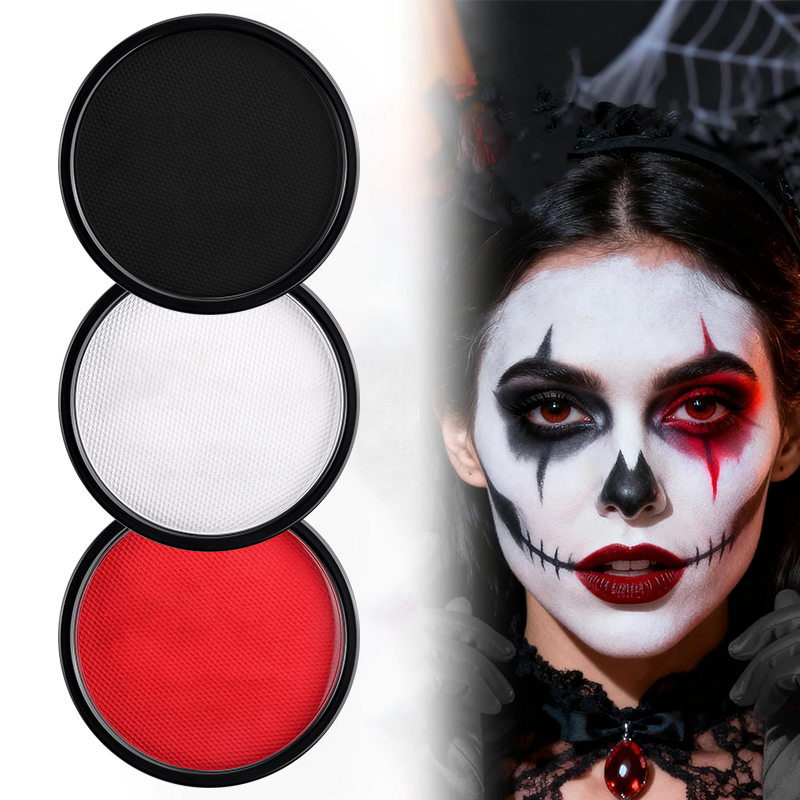 3-delige zwart-wit-rode waterg - Cosplay Prop Paint recensie en prijs