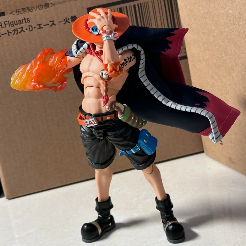 18CM Portgas D Ace Anime Een S - Good Smile Company Figma recensie en prijs